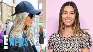 Jessica Biel Debuts MAJOR Hair Transformation After Met Gala  E News [upl. by Johnstone]