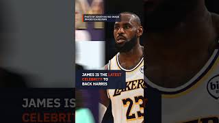 LeBron James endorses Kamala Harris for US president says ‘choice is clear’ [upl. by Ferree244]