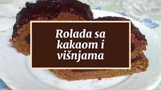 Rolada sa kakaom i višnjama [upl. by Novets]