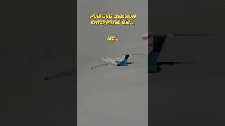 Pulkovo Aviation Enterprise Flight 612 edit planes aviation edit fypシ shorts [upl. by Tolley]