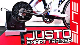 Elite JUSTO Smart Trainer Details  Review  Lama Lab Tested [upl. by Lobel]