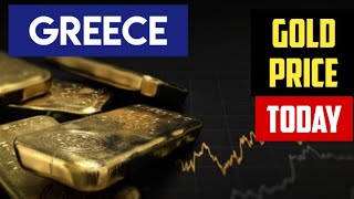 Today Gold Price in GREECE  24K amp 22K 21K 18K 14K 10K Carat Gold Rate in Euro EUR [upl. by Annehcu793]