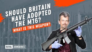 The British service M16A2 assault rifle with firearms and weapons expert Jonathan Ferguson [upl. by Tisdale]