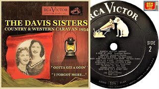 The Davis Sisters  Live Country amp Western Caravan 1954 [upl. by Durning999]