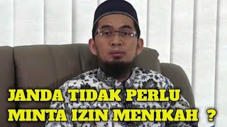 Apakah Janda Tidak Perlu Izin Dari Keluarga Untuk Menikah  Adi Hidayat [upl. by Ranjiv742]