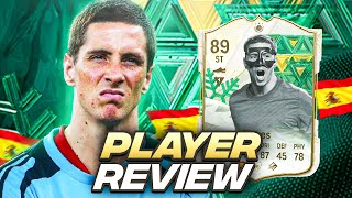 89 WINTER WILDCARD ICON TORRES SBC PLAYER REVIEW  FC 24 Ultimate Team [upl. by Enneles]