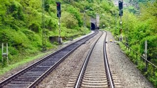 DB Bahn  Nr 20  Führerstandmitfahrt  Von Bingen  Rhein  Hbf nach Koblenz Hbf  BR 612 [upl. by Nyltiak]