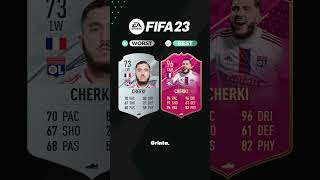 Rayan Cherki  Pires vs Meilleures cartes FUT  FIFA 21  FC 24 fifa fifaratings fc24 [upl. by Stila]