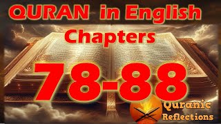 Quran in beautiful AI English with onscreen English and Arabic text [upl. by Nnaer]