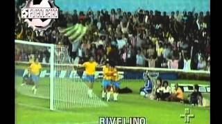 Brasil 2 vs Uruguay 1 Copa Atlantica 1976 Rivelino Zico FUTBOL RETRO TV [upl. by Waylin]