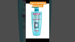 top 5 clarifying shampoo  Remove product buildup from hair  my weekly hair care routine [upl. by Laurinda]