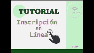 Tutorial Inscripción en Línea Conalep 2024 [upl. by Bashee236]