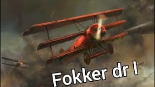 Warplanes WW1  Completing mission using Fokker dr I   germanish planes [upl. by Terena]