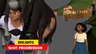 ENCANTO I Mirabels Angry Walk Shot Progression  Animation Breakdowns  3D Animation Internships [upl. by Hilleary]