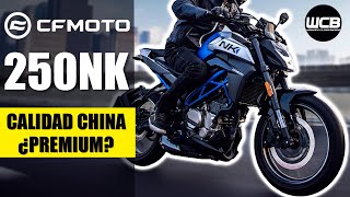 CFMoto 250NK Una MOTO CHINA 🇨🇳 de CALIDAD  Reseña 2023 [upl. by Tama406]