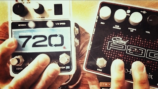 Dan Hunter  EHX Soul Pog and 720 Looper [upl. by Ahseenat]