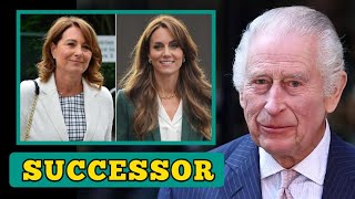 SUCCESSOR🛑 King Charles handover all Kates Royal Duties To Mom Carole amid her Surgery Recovery [upl. by Joost]