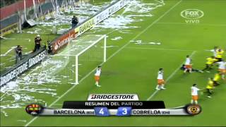 Barcelona 4  3 Cobreloa Copa Sudamericana 2012 [upl. by Akinej]