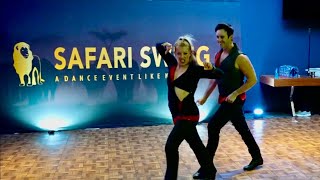 MORE  Jordan Frisbee and Tatiana Mollmann performing at Safari Swing 2024 in South Africa [upl. by Sudnor]