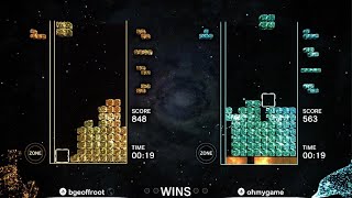 Tetris Effect Connected202412042210zone BATTLE rank match [upl. by Bauer748]