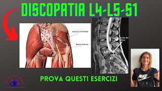 DISCOPATIA L4L5L5S1 GLI ESERCIZI DI STRETCHING [upl. by Karina]