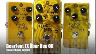 BearFootFX Über Bee OD  Demo by Simon Gotthelf [upl. by Anaujal]