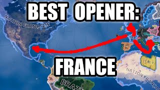 Best France Opener for Hearts of Iron 4 [upl. by Barbe]