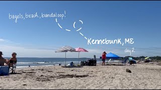 bagels beach and bandaloop  day 2 in kennebunk maine [upl. by Pyotr]