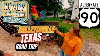 Roads To Adventure  Hallettsville Texas on US 90A [upl. by Tonie]