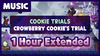 Cookie Run OST  Crowberry Cookies Trial Theme 1h Extended [upl. by Anirtak]