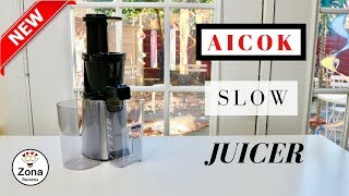 AICOK ❤️ Slow Masticating Juicer  Review ✅ [upl. by Arihday]