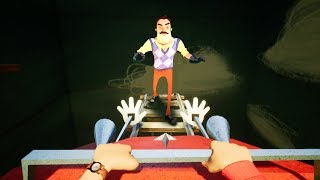 ESCAPING THE BASEMENT  Hello Neighbor Full Game Act 2 Ending [upl. by Alfonse]