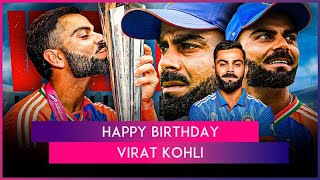 Happy Birthday Virat Kohli A Look At Star Cricketers Stats And Records As He Turns 36 [upl. by Balling]