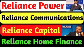 Reliance Power Share NewsRCom Share NewsReliance Capital ShareReliance Home Finance ShareSmse [upl. by Ulita]