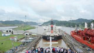 Panama Canal time lapse [upl. by Lledrac]