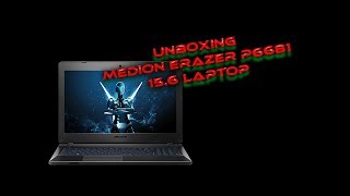 Unboxing Medion Erazer P6681 156 Laptop [upl. by Ludwig782]