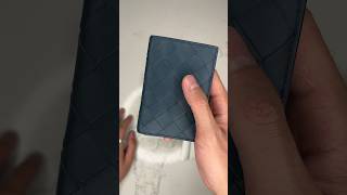 Bottega Veneta Flap card case unboxing shorts 🛍️🇮🇹💸 [upl. by Roderica]