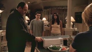 Tony Tells The Family He Has Decided To Move Out Completely  The Sopranos HD [upl. by Eanom]