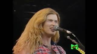 Megadeth  Live At MOR In Reggio Emilia Italy 19920912 Full HD Remastered Concert [upl. by Verbenia231]