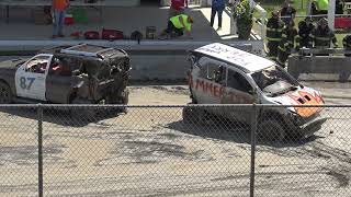 2023 Boonville Fair Afternoon Demo Derby Heat 1 SUV [upl. by Avlis]