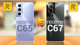 Realme C65 4G Vs Realme C67 4G [upl. by Illoh]