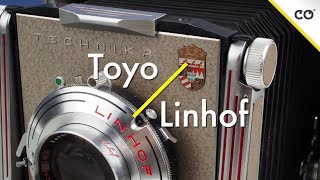 Linhof or Toyo 4x5  Super Film Support [upl. by Anelrac]