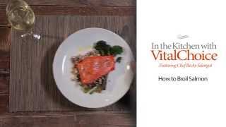 Broiling Salmon [upl. by Bennir]