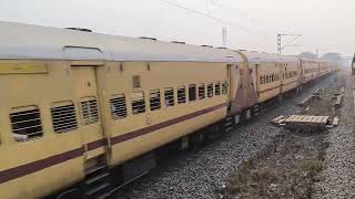 PURI GUNPUR EXP CROSSING VISAKHA EXPRESS [upl. by Eibo]