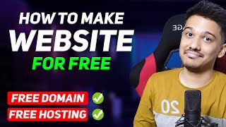 How to Create a Website For Free  Complete Tutorial in Hindi [upl. by Mowbray]