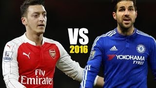 Cesc Fabregas vs Mesut Ozil • The Premier Leagues Best Midfielder • Highlights 2016 HD [upl. by Yttak988]