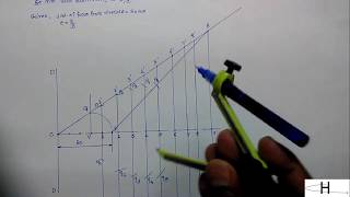 Engineering Drawing  Ellipse by Focus Directrix method in Hindi  Engineering Graphics  DBATU [upl. by Ardekal]