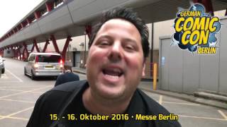 Videomessage Greg Grunberg  GCC Berlin 2016 [upl. by Otanutrof]