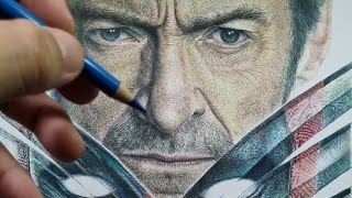 HYPER Realistic Colored Pencil DRAWING Tutorial in RealTime [upl. by Swetlana]