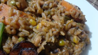 Vegetarian Pelau Grenada  Rice Dish  Vegetable  Pelau  One Pot  SpiceIslandCooking473 [upl. by Yerrok]